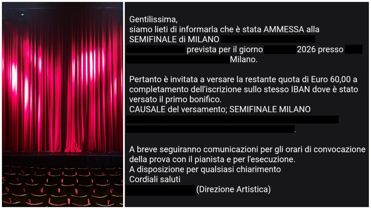 Audizioni liriche a pagamento: il business sul sogno